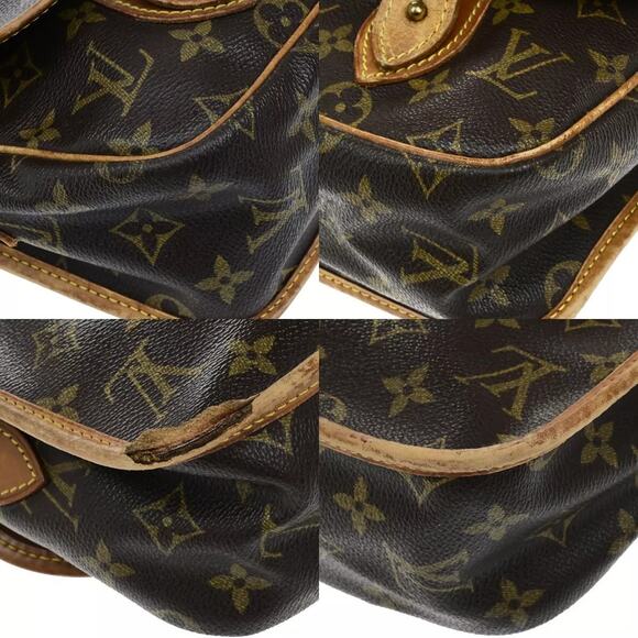 LOUIS VUITTON Monogram Gibeciere MM Shoulder Bag M42247 - Picture 7 of 16